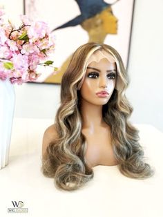 "PROCESSING TIME 3-5 Days   THE \"Golden Blonde\" UNIT Length- 24 Inches  With the highest attention to details and only using the best quality virgin/raw human hair, these units are handmade by our team of professional wig makers. All Units are adjustable for a customizable fit. Our units are made using the highest quality products. Our signature color process minimizes damage and repairs hair while achieving the desired result.  *Reminder: With all wigs, ensure that the hair is gently washed w Wig Makers, 360 Frontal Wig, Hd Lace Wig, Balayage Color, 360 Lace Wig, Golden Blonde, Light Blonde, Hair Repair, Blonde Balayage