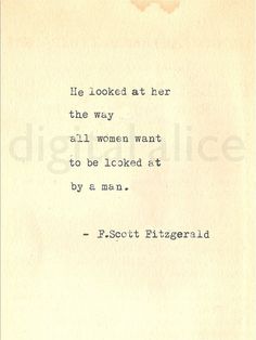 an old paper with a quote from f scott fitzgerald