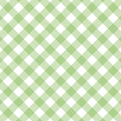 a green and white gingham checkered pattern