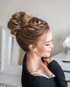 Best Braid Styles, Dutch Braid Ponytail, Sanggul Modern, Fishtail French Braid, Missy Sue, Messy Bun With Braid, French Braid Ponytail, Side French Braids, Trendy Hairstyle