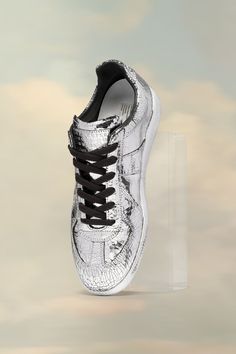 Sneakers | Maison Margiela Margiela Replica Sneakers, Shoes Popular, Replica Sneakers, Dirty White, Margiela Replica, Broken Mirror, Silver Sneakers, Vintage Sneakers, Sneakers For Men