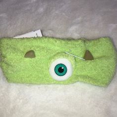 Monsters Inc Mike, Halloween Lollipop, Mike From Monsters Inc, Disney Tokyo, Pom Pom Headband, Mickey Mouse Ears Headband, Mike Wazowski, Animal Room, Mouse Ears Headband