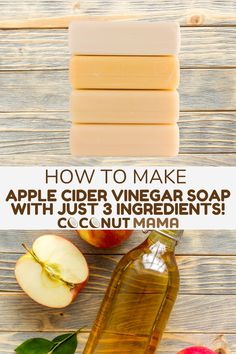 Make Apple Cider, Diy Apple Cider, Making Apple Cider, Diy Foaming Hand Soap, Make Apple Cider Vinegar, Baking With Coconut Flour, Soap Melt And Pour, Lotion Candles