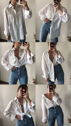 Haine Diy, Ținută Casual, Modieuze Outfits, Causual Outfits, Elegantes Outfit, Fashion Hacks Clothes, Outfits Verano, Animal Videos, Clothing Hacks