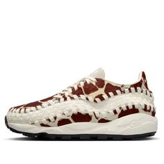 (WMNS) Nike Air Footscape Woven 'Cow Print' FB1959-100 High Air Force 1, Yeezy 700, Exclusive Sneakers, Adidas Spezial, Sneakers Adidas, Nike Dunk High, Adidas Campus, Nike Shox, Air Jordan 3