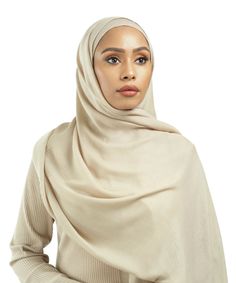 Experience the ultimate blend of comfort and style with our Modal matching set hijabs. Crafted from soft airy modal fabric, these hijabs come with a soft jersey undercap for added breathability and an effortless, elegant look. modal fabric hand wash 72* 27inch Solid Color Hijab For Eid, Solid Stretch Khimar, Modest Beige Hijab For Eid, Hijab Undercap, Modest Pants, Modal Hijab, Modal Fabric, Korea Travel, Dress Satin