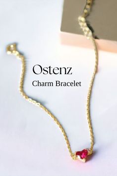 Explore our beautiful charm bracelet collection, each piece tells a unique story. Style your wrist with personalized elegance. Find more bracelet at Ostenz! Dainty Pendant