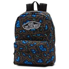 Vans Girls Realm Classic Patch Black Nautical Blue Backpack Bookbag Nwt Vans Backpack, Vans Bags, Knapsack Bag, Snowboard Bag, Rucksack Bag, Coupon Ideas, Vans Blue, Discount Dance, Victoria Secret Hoodies