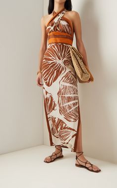 Moda Operandi Maxi Dress, Spain Summer Fashion, Tropical Fashion, Resort Fashion, Cotton Maxi Dress, Beach Dresses Summer, Boho Chic Outfits, Johanna Ortiz