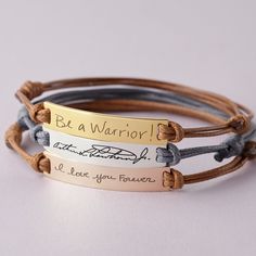 "This handwriting bracelet is best with an engraved signature or a short message in your loved one's personal handwriting on both sides of the bar. Any language, symbol, drawing can be done. ► PRODUCT INFOR ♥ The bar measures approx. 1 1/2\" (40mm) in length and 3/8\" (8mm) in width. ♥ Word limits 4-5 words/side ♥ The engraving is deeply etched, not printed on the piece so that it lasts for everyday wearing. ♥ By default, silver items comes with BLACK engraving and gold-plated item comes with CL Loss Of Daughter, Memorial Christmas Gift, Daughter Bracelet, Symbol Drawing, Handwriting Bracelet, Remembrance Jewelry, Signature Bracelet, Memorial Bracelet, Silver Items