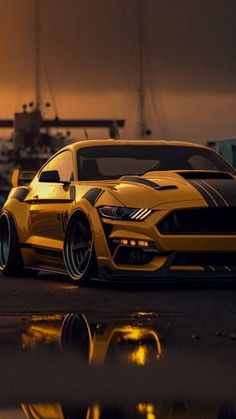 Wallpaper Backgrounds Cars, Yellow Car Wallpaper, Mustang Cars Wallpapers, Yellow Background Wallpapers, Super Cars Wallpaper, Jdm Cars Wallpapers, Realme Wallpaper, Super Car Wallpaper, Ford Wallpaper