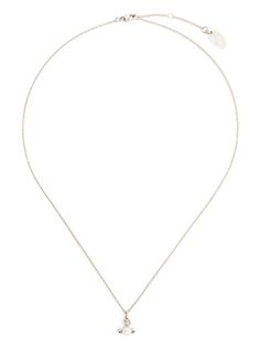 Find VIVIENNE WESTWOOD Pearl-logo Pendant Necklace on Editorialist. silver-tone brass polished finish signature Orb logo pendant faux-pearl detailing silver-tone logo plaque delicate chain adjustable fit lobster claw fastening This piece comes complete with a protective dust bag. We've partnered with Good On You — an independent agency that rates how brands perform in relation to their impact on the planet, people and animals, with a multi-criteria rating simplified to a five points scale. In or Pearl Logo, Planet People, Demi Fine Jewelry, Iconic Bags, Delicate Chain, Dolce E Gabbana, Fine Earrings, Ballet Flat Shoes, Watches Jewelry