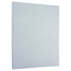 a white paper sheet on a white background