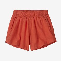 Patagonia Women's Garden Island Lightweight Shorts - 3½" Inseam Relaxed Fit Bottoms With Built-in Shorts For Warm Weather, Patagonia Beach Bottoms With Built-in Shorts, Casual Short Bottoms For Warm Weather, Relaxed Fit Shorts With Pockets For Warm Weather, Casual Shorts With Elastic Waistband For Warm Weather, Short Bottoms With Built-in Shorts For Warm Weather, Warm Weather Skort, Casual Relaxed Fit Bottoms For Warm Weather, Summer Linen Bottoms For Warm Weather