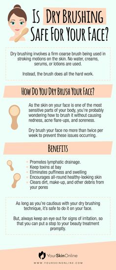 Dry brushing is adored by celebrities and is most most commonly used to target cellulite. However, the latest beauty trend involves dry brushing the face. Those that regularly dry brush their face say that they see all sorts of benefits, including healthier and younger looking skin. But is dry brushing your face  really safe? Dry Brushing Face Before And After, Face Dry Brush, Face Dry Brushing, Dry Brush Face, Dry Brushing Face, Track Journal