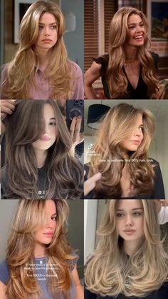 Bouncy Layered Haircut, Haircuts To Show Your Hairdresser, Haircuts 2024 Women Trends, 90 S Haircut, Medium Length Brunette Hair With Layers, Haircut For Voluminous Hair, Victoria Secret Haircut, What To Ask For Haircut