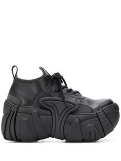 Shop black SWEAR Element sneakers with Express Delivery - Farfetch Swear London, Chunky Platform Sneakers, Shoes Outfit Fashion, Dad Shoes, Knit Sneakers, Black Friday Promotions, Chunky Sneakers, Leather Pulls, Platform Sneakers