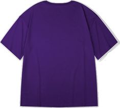 Purple Solid Color Cotton Top, Purple Solid Cotton Top, Purple Cotton Crew Neck T-shirt, Casual Purple Crew Neck T-shirt, Trendy Purple Cotton T-shirt, Plain Purple Cotton T-shirt, Mens Cotton Shorts, Black Cement, Cement Gray