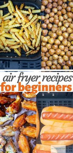 air fryer recipes for beginners that are easy to make and great for grilling