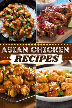 These Asian chicken recipes showcase the best of that region’s aromatic and flavorful cuisine. From General Tso to chow mein to stir-fry, these easy dinners are guaranteed family-pleasers. Asian Dinner Recipes Chicken, Crockpot Asian Chicken Recipes, Best Chicken Stir Fry Recipe, Homemade Chinese Food Recipes, Chicken Asian Recipes, Asian Chicken And Rice, Most Popular Dinner Recipes, Chicken Stir Fry Recipes