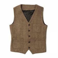 Retro Formal Men's Waistcoat Wool Blend Tweed Slim Single Breasted Short Vest L Item description Brand Unbranded Size S-5XL Size Type Regular Style Waistcoat Closure Button Country/Region of Manufacture China Department Men Features Single-Breasted Fit Slim Garment Care Dry Clean Only MPN Does not apply Occasion Business Outer Shell Material Wool Blend Pattern Solid Theme Modern Type Vest Year of Manufacture 2020-2029   Shipment Payment Return & Warranty Service & Feedbacks Shipment 1.We Ship to Fall Tweed Vest With Pockets, Winter Tweed Vest With Pockets, Tailored Single-breasted Tweed Vest, Single Breasted Winter Workwear Vest, Single Breasted Vest For Winter Workwear, Casual Tweed Vest For Winter, Single Breasted Tweed Vest For Workwear, Winter Workwear Single-breasted Vest, Winter Workwear Vest, Single Breasted