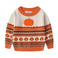 PRICES MAY VARY. Playful Halloween design: This children’s pumpkin-inspired pullover sweater is perfect for celebrating Halloween, featuring a fun and festive design that adds an extra dose of excitement to their holiday wardrobe Cozy and comfortable: Made from soft and gentle materials, this sweater ensures all-day comfort for your little ones, allowing them to enjoy their Halloween festivities in warmth and style Easy to wear: The pullover style of this sweater makes it effortless for children Baby Reindeer Sweater, Ugly Sweater For Kids, Vintage Halloween Pumpkin, Xmas Reindeer, Cozy Sweaters Autumn, Pumpkin Gift, Fall Outfits Men, Crewneck Design, Early Fall Outfit