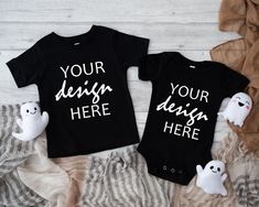 Customizable Black Cotton Onesie, Very Nice Pic, Halloween Family, Black Baby, Baby Vest, Black Babies, Social Media Channels, Baby Body, Toddler Kids