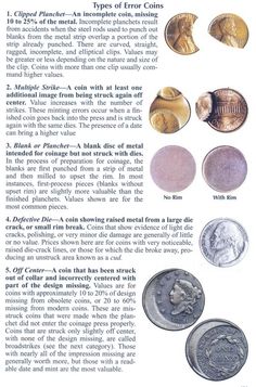 an article about different types of coins