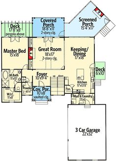 this is the first floor plan for these house plans