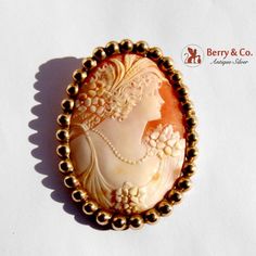 "Antique Large Oval Cameo Shell Brooch 12 K Gold. Unmarked but carefully tested and guaranteed to be as represented. This beautiful brooch is 2 5/8\" long, 2\" wide and weighs 28.7 grams. [nb744]" Ornate Oval Brooches For Anniversary, Oval Cabochon Brooches For Anniversary, Ornate Oval Anniversary Brooches, Collectible Oval Cameo Brooch, Collectible Oval Cameo Brooches, Classic Oval Brooches For Collectors, Antique Oval Handmade Brooches, Antique Handmade Oval Brooches, Handmade Victorian Oval Brooches