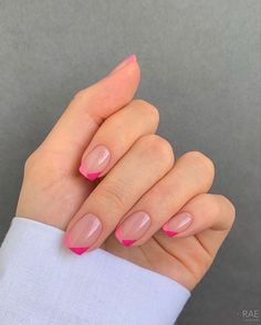 Unghie Sfumate, Short Square Acrylic Nails, Pink Nail, Kandy, Square Acrylic Nails