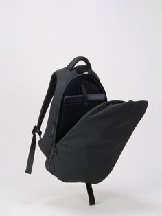 Conceived for those who want a bag that combines a futuristic design statement with practicality and comfort, our scaled down version of the Isar is not only laptop friendly, but boasts the same comfortable straps and specialist finishes as its larger siblings. The body of the backpack is made from a black EcoYarn - a durable fabric developed through sustainable processes, complimented by a discreet black interior and black metallic trims. The Isar S EcoYarn has a zipped front pocket for valuabl Design Statement, Futuristic Design, Black Metallic, Black Interior, A Bag, Front Pocket, Laptop, Fabric, Black