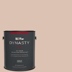 the behr paint company's dymasty is available in two different colors