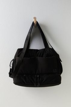 MVP Duffle Bag - Free People - Black Workout Essentials, Sparkle Dress, Denim Accessories, Free People Movement, Extra Room, Fp Movement, Love Is Free, Hair Jewelry, Card Wallet