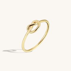 The Knot Ring made with the finest workmanship like a work of art, exhibit its flamboyant stance. This special design ring could be preferred to warm up the hearts in relationships tied tightly. The Knot Ring also means endless love for couples. The Knot Ring will tell your lover on your behalf that this love is eterna Twisted Eternity Ring, Heart Infinity Ring, Mother Daughter Rings, Love Is Eternal, Ring For Women Unique, Daughter Ring, Infinity Knot Ring, Gold Knot Ring, Friendship Ring