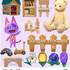 an image of wooden toys for children to play with