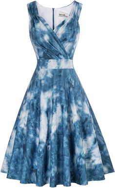 Easter Outfits For Women, Spring Dress Tie-Dye Amazon | Amazon Fashion | Amazon Dress Amazon Spring Outfits, Long Tunics, Cocktail Dress Vintage, Casual Day Dresses, Womens Cocktail Dresses, Different Dresses, Spring Fashion Trends, Long Tunic, Knee Dress