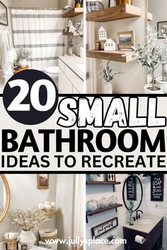 small bathroom ideas to recedeate 20 small bathroom decorating ideas that are easy and cheap