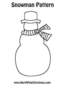 a snowman with a hat and scarf on it's head is shown in black and