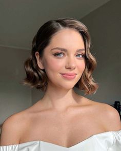 Bob Wedding Hairstyles, Formal Hairstyles For Short Hair, Guest Hair, Bridesmaid Hair Makeup, Short Wedding Hair, Bridal Hair And Makeup, Formal Hairstyles, Wedding Hair And Makeup