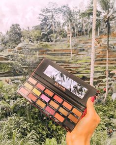 Bali rice terraces & the Rose Metals Eyeshadow Palette make the dreamiest combo 😍💕 📸 @luci.bh Cruelty free www.girlswithattitude.co.uk #gwalondon Rice Terraces, Bali, Rice