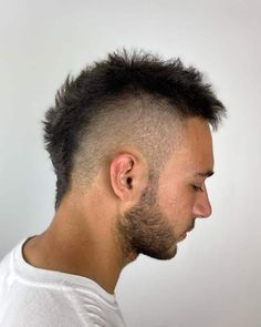 Mohawk Men Fade, Mohawk Men Short, Mohawk Hairstyles For Men, Mens Mohawk Fade, Fringe Mohawk Men, Man Mohawk, Men Haircut Mohawk, Men’s Mohawk Hairstyles, Short Mowhak Hairstyle Mens