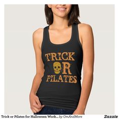 Trick or Pilates for Halloween Workout Tank Tops Diy, Mrs Always Right, Orange Ribbon, Good Girl, Pink Tank, Nassau, Pink Tank Top