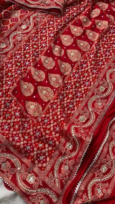 Red Designer Bollywood Sari | Sari For Party | Red Bridal Saree | Wedding Saree | Handwork Saree Introducing our exclusive Red Bridal Wear Saree, designed specifically for brides who want to make a stunning statement on their wedding day. This beautiful saree, in a timeless shade of red, is perfect for your special occasion. Crafted with meticulous attention to detail, this saree can be customized to enhance the beauty of every bride. Our Red Ghatchola Saree features intricate gotta patti work, Red Bridal Saree, Handwork Saree, Wedding Necklace Set, Traditional Outfit, Elegant Embroidery, Red Saree, Saree Trends, Wedding Saree, Indian Saree