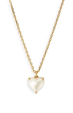 kate spade new york my love may heart pendant necklace | Nordstrom Cute Valentines Day Outfits, Heart Hoop Earrings, Jewelry Accessories Ideas, Valentine's Day Outfit, Valentines Day Gifts For Her, Birthstone Pendant, Heart Studs, Heart Earrings Studs, Keep Jewelry