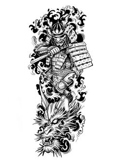 Biomech Tattoo, Samurai Tattoo Sleeve, Indian Tattoo Design, Japanese Tattoos For Men, Tiger Tattoo Sleeve, Tattoo Japanese Style, Dragon Tattoos For Men, Dragon Tattoo Art, Geometric Sleeve Tattoo