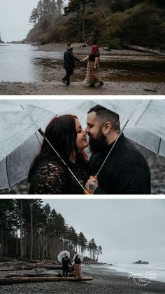 When Ashley and Andrew reached out to me to schedule their elopement and engagement photos I was sooo excited. We hopped on the phone and decided on spooky fall engagement photos at Ruby Beach in Olympic National Park. We got the best moody PNW weather and these two brought all the spooky, sassy, sexy vibes for their Halloween aesthetic engagement session. Visit the blog to see not just the magic of this beautiful couple, but also why Ruby Beach makes for the best fall engagement location!