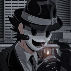 Highrise Invasion, Ken Anime, Dark Anime Guys, 5 Anime, Masked Man, Anime Profile, Dark Anime, Cute Anime Guys, Anime Comics