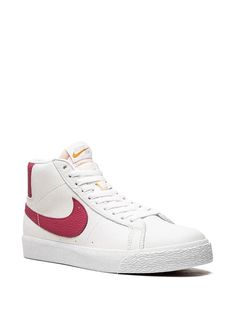 Find NIKE Sb Zoom Blazer Mid Iso Orange Label Sweet Beet Sneakers on Editorialist. white leather signature Swoosh logo detail contrasting heel counter round toe front lace-up fastening logo patch at the tongue ankle-length branded insole rubber sole These styles are supplied by a premium sneaker marketplace. Stocking only the most sought-after footwear, they source and curate some of the most hard to find sneakers from around the world. White Nike High-top Sneakers With Vulcanized Sole, Nike White High-top Sneakers With Gum Sole, Nike White High-top Sneakers With Vulcanized Sole, White Skate Shoes With Gum Sole For Skateboarding, Nike White Skate Shoes With Boost Midsole, White High-top Skate Shoes With Contrasting Heel Counter, White High-top Skate Shoes With Contrasting Heel, White Skate Shoes With Boost Midsole, Custom Sneakers With Contrasting Heel Counter For Streetwear