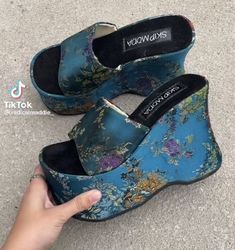 Dr Shoes, Cute Shoes Heels, Funky Shoes, Girly Shoes, Shoe Inspo, Aesthetic Shoes, Swag Shoes, Crazy Shoes, Pretty Shoes